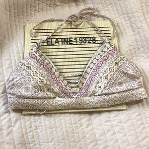 ATHLETA Multi Print Bikini Top | S